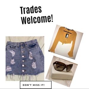 TRADES AND OFFERS WELCOME ON ALL ITEMS